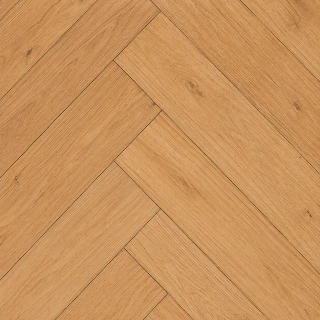 Texture de parquet point de Hongrie en chêne