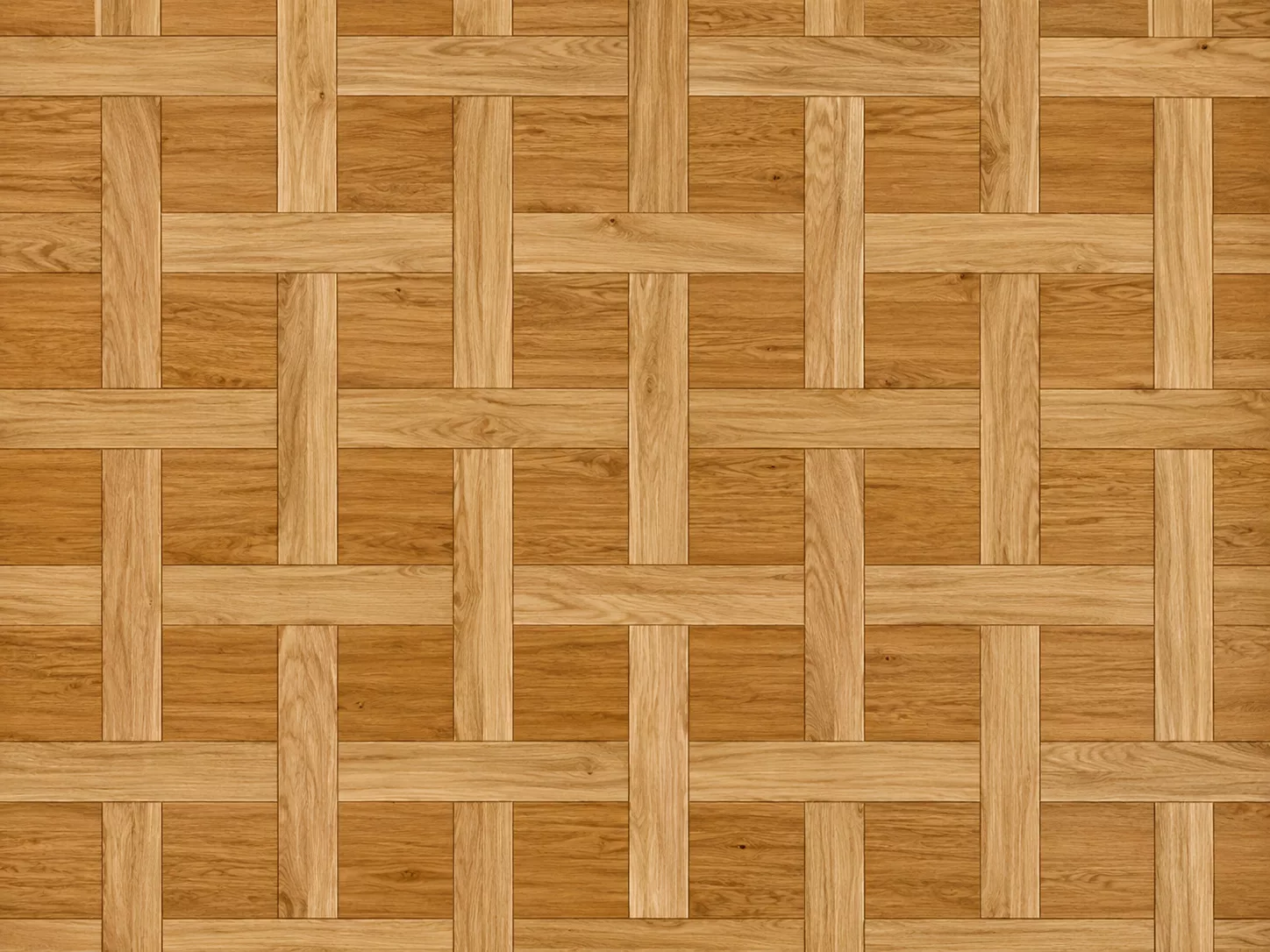 Motif de parquet Chantilly, lamelles entrecroisées