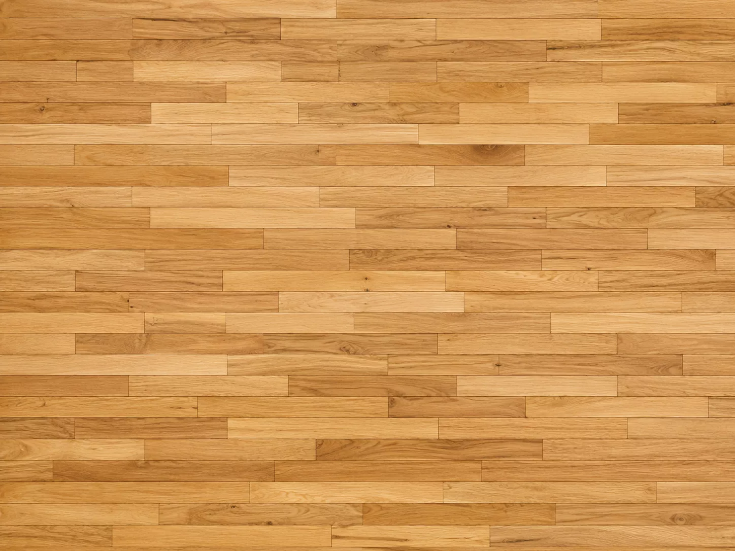 Motif de parquet à coupe perdue, joints répartis au hasard