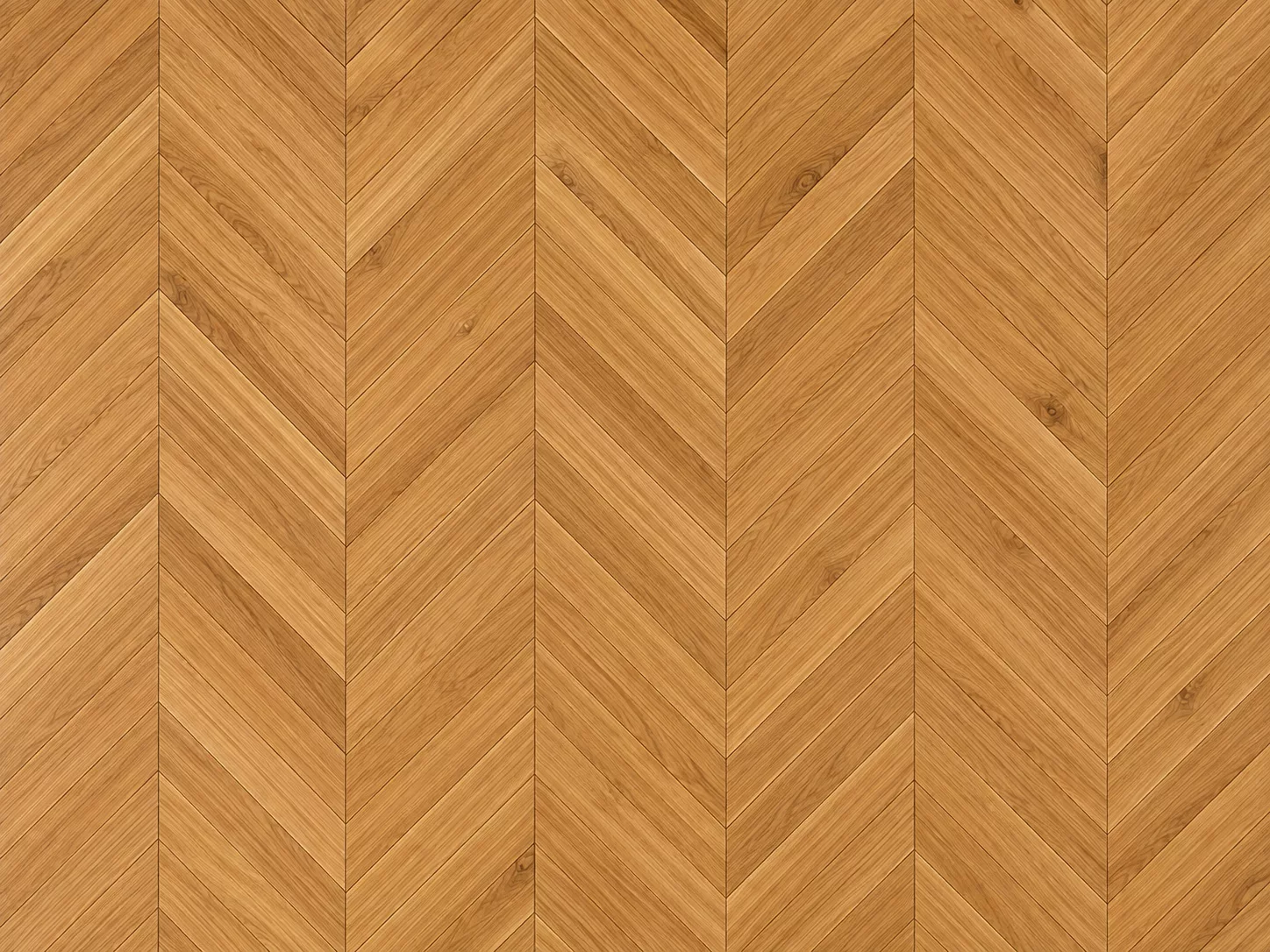 Motif de parquet en point de Hongrie, pointe continue